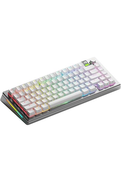 Glorious Gaming GMMK 3 PRO Wireless Mechanical Keyboard, Bluetooth & 2.4GHz, Hotswappable MX Switche