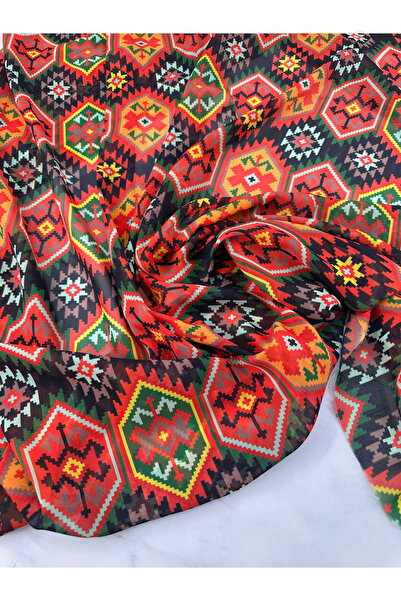 ipekkumaş Ikat Pattern Chiffon Rochie Fusta Cămașă Şal PRODUSUL NOU ESTE Vândut LA BUC 1 BUC 1 METR