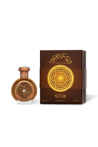 ALREHAB Anfas Al Oud Perfume - 60 ml Spray