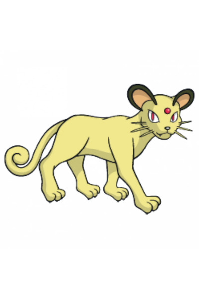 INOVATIX Set de 8 piese, autocolant Pokemon Persan, INOVATIX®. 6 cm