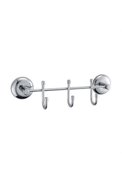 Skygo BUFFER® Decorative Hanger with 3 Hooks Kitchen Bathroom Wall Surface Hanger
