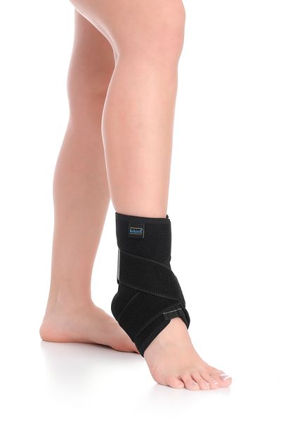 Rebirth Medikal Cross Strap Ankle Bracelet |   Neoprene Fabric |   Elastic Wrap |   Size Free – Compression – Support