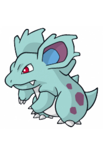 INOVATIX Set de 8 piese, autocolant Pokemon Nidorina, INOVATIX®. 6 cm