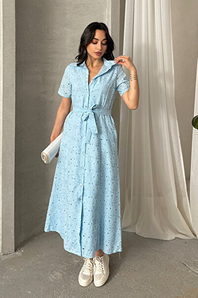 ASEDE Imported Special Design Shirt Collar Lined Belt Pocket 100% Cotton Fist...