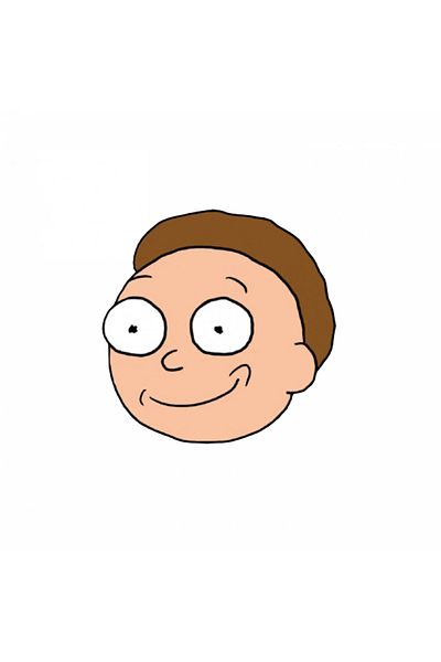 INOVATIX Set de 8 piese, autocolant Rck și Morty Happy Morty, INOVATIX®. 6 cm
