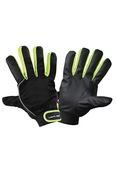 Lahti Pro Thermal Polyurethane-Polyester Glove With Cuff - 10