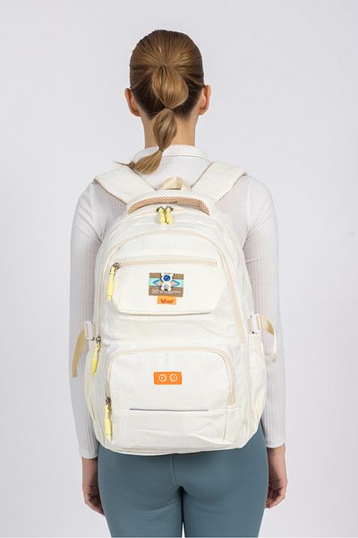 Necati Çanta Women's School and Casual Backpack with Compact Design