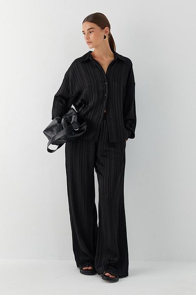 MARKALİSTE Flowy Oversize Suit Black
