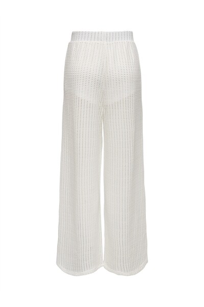 ONLY Onlfreya Straight Pant Jr Off White Women's Pants
