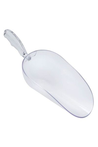 SyaMAG Kitchen Utensil Scoop, Plastic, Transparent, Dimensions 22x8x4.5cm