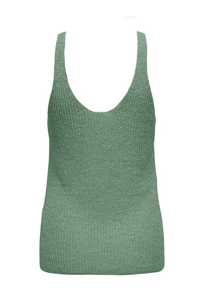 ONLY Onlsunny Sl Rib V-Neck Knt Women's Green Sweater - 15321455