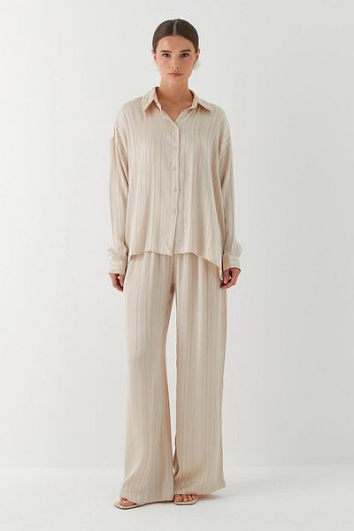 MARKALİSTE Flowy Oversize Suit Stone