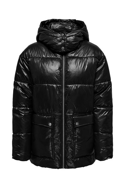 ONLY Onlsky Oversized Puffer Jacket Cc Otw Women's Black Coat - 15321847