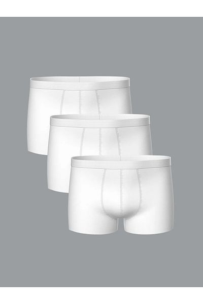 LC Waikiki Standard Mold Cotton Flexible Men's Boxers 3-Piece