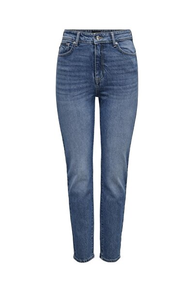 ONLY Straight Cut Jeans Onlemily Hohe Taille Gerade Geschnitten Jeans