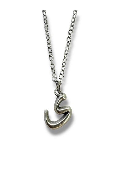 Herşey Nota Arabic Yâ Letter Necklace – ي Letter Zincam Plated with 60 cm Chain