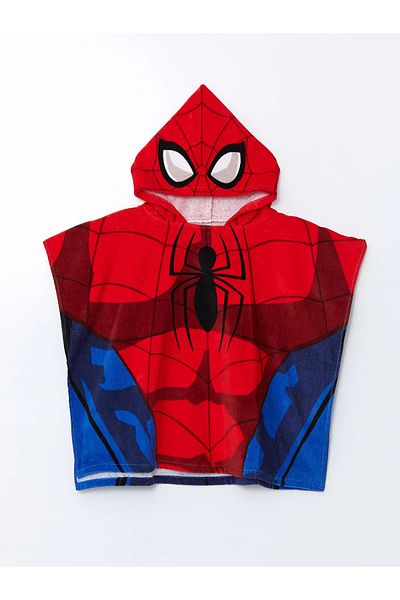LC Waikiki Spider-Man Printed Boy's Beach Towel