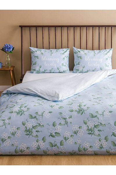 LC Waikiki Printed Double Duvet Cover Set