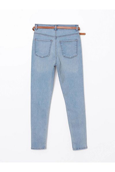 LC Waikiki Jupiter Super Skinny Fit Jean Trousers with Waist Belt