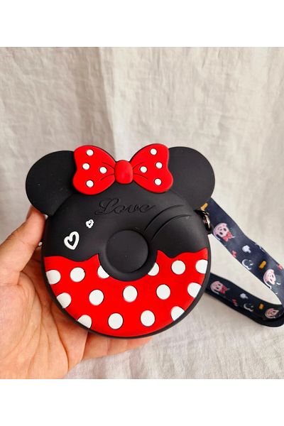 Daily Bazaar Cute Girl's Silicone Shoulder Bag Wallet