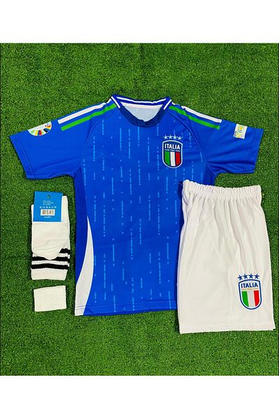 Lion Spor Italy Special Away Turnover Immobile Kids Jersey Set of 442141