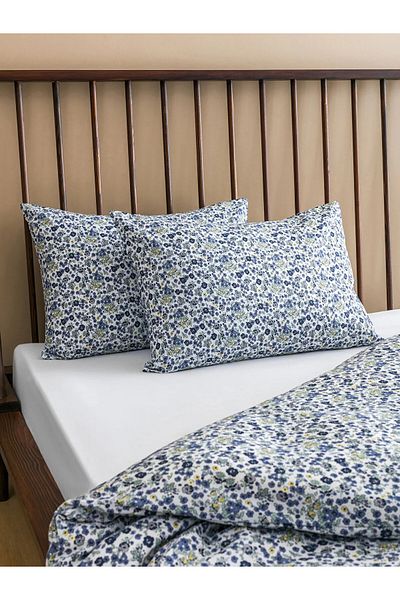 LC Waikiki Flower Printed Double Duvet Set
