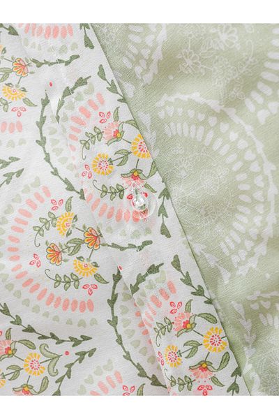 LC Waikiki Floral Patterned Double Duvet Cover Set