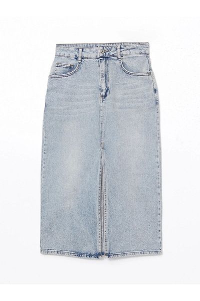 LC Waikiki Slim Fit Women's Jean Skirt