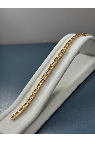 XUPING JEWELRY 316L kare zirkon taşlı çelik bileklik paslanmaz kararmaz