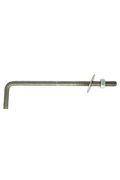 MK Anchor Rods With Elbow M12X250Mm, 10/Set