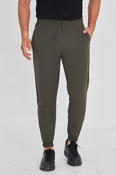 masso moda Sports Lycra Elastic Leg Jagger Pants