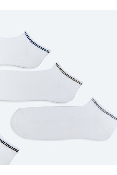 LC Waikiki Create Your Style from Uzg Store |   Plain Men's Booties Socks 5-Pack
