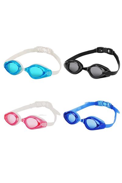 MAİN SHOP Intex + 8 Years Silicone Anti-Fog Uv Filter Adjustable Sea and Pool Swimming Goggles M-G803S