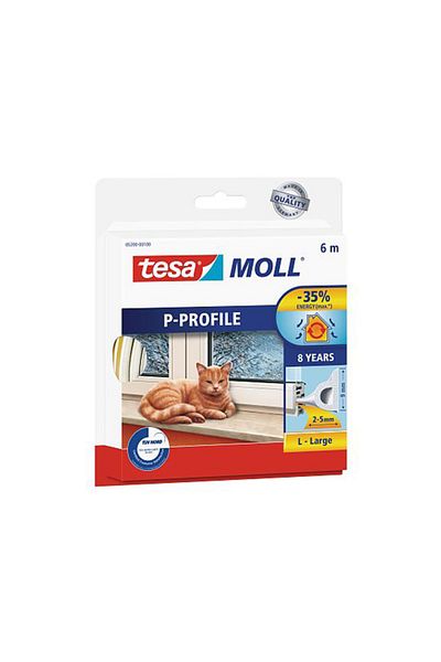 Tesa Rola Profil Etansare Tip-P - 9Mm/100M / Maro