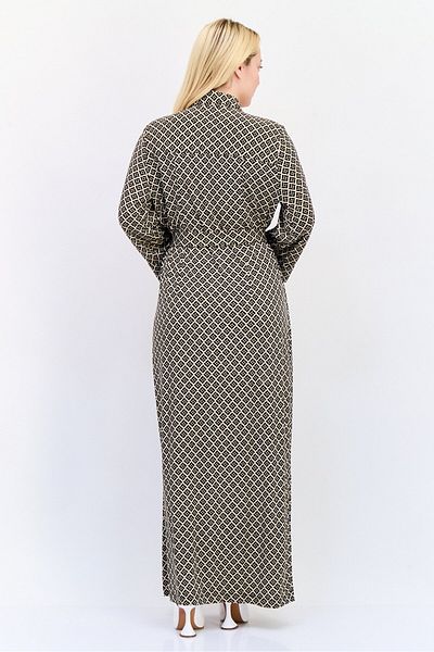 ny collection Women Allover Print Maxi Dress, Multicolor
