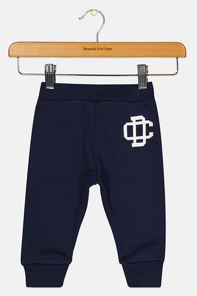 DSquared2 Toddlers Boy Brand Logo Drawstring Jogger Pants, Navy