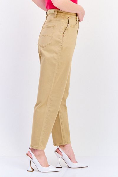 Salsa Women Regular Fit Washed Stretchable Jeans, Beige