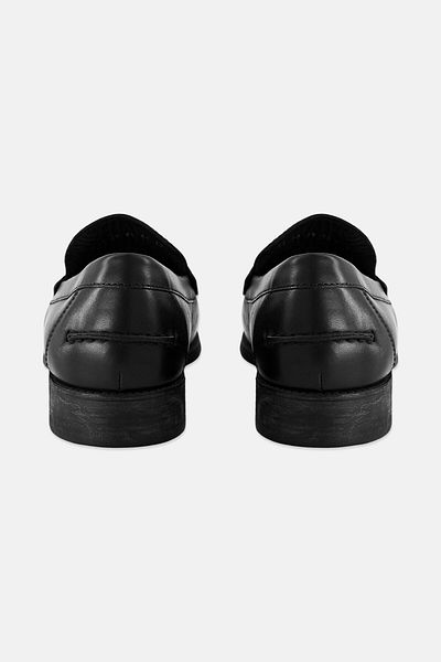 Geox Men New Damon Smooth Leather Formal Shoes, Black