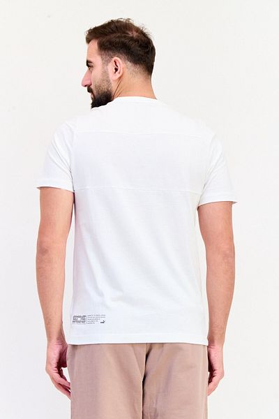 Puma Men Sportswear Fit Short Sleeve Outdoor T-Shirt, White