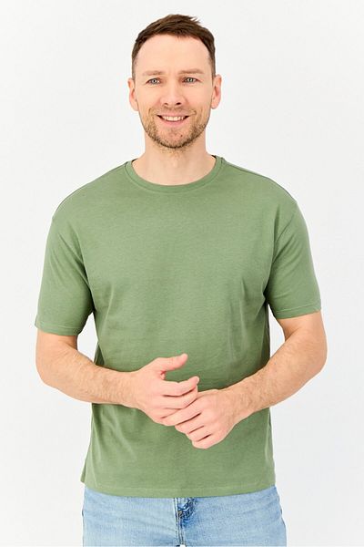 English Laundry Men 2 Pcs Crew Neck Short Sleeves Solid T-Shirts, Multicolor