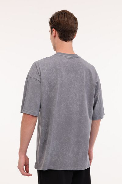 lumberjack Ml Levi 12Fl-08 5Fx a Anthracite Men's Short Sleeve T-Shirt