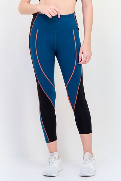Reebok Women Sport Fit Training Lux High Rise Leggings, Multicolor