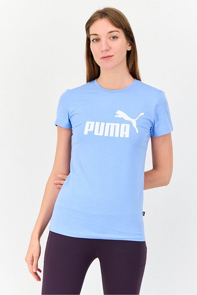 Puma Women Sportswear Fit Short Sleeve Outdoor T-Shirt, Sky Blue