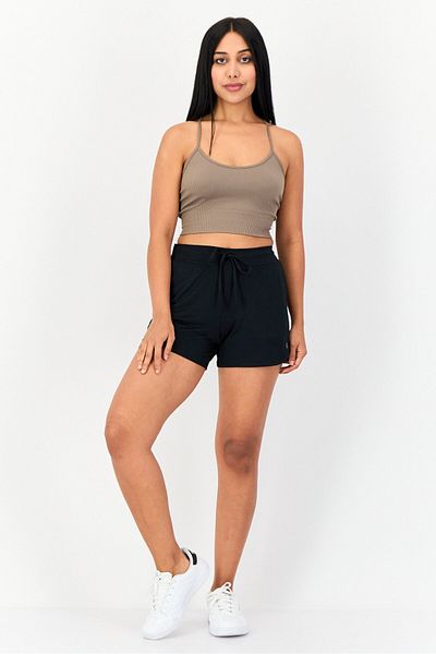 SKECHERS Women Sportswear Fit Outdoor Shorts, Black