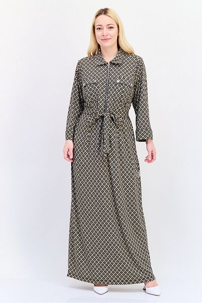 ny collection Women Allover Print Maxi Dress, Multicolor