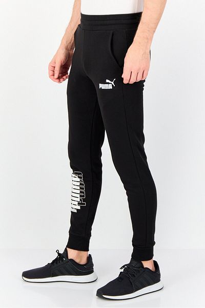 Puma Men Sportswear Fit Outdoor Sweatpants, Black
