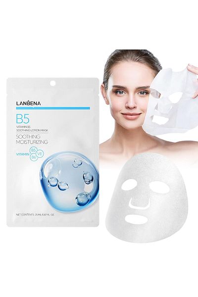 LANBENA LENBENA Vitamin B5 Soothing Lotion Mask For Soothign & Moisturizing, Self Care, Face Masks for Dry,