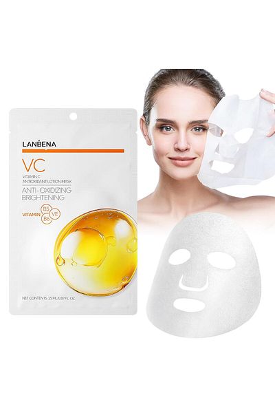 LANBENA Vitamin C Antooxidant Lotion Mask Brightening Anti -Aging Mask 25ML