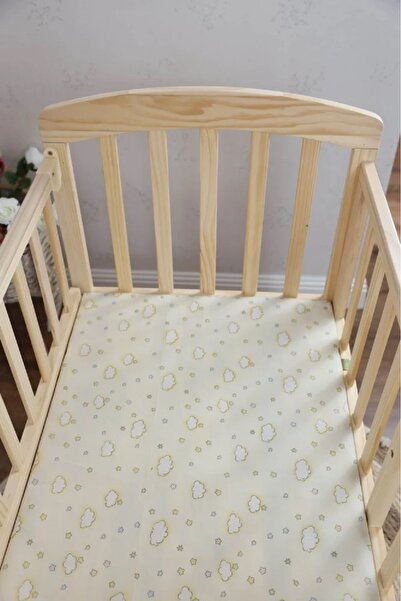 Fun Moment Wooden bed with wooden covers and mosquito net