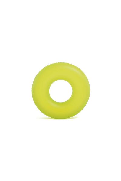 MAİN SHOP Children's Donut Inflatable Pool and Sea Swimming Ring Transparent Printed Jumbo Donut 91 cm 9 +Age